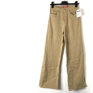 Neutral Tan Beige High Rise Wide Leg Jean NWT